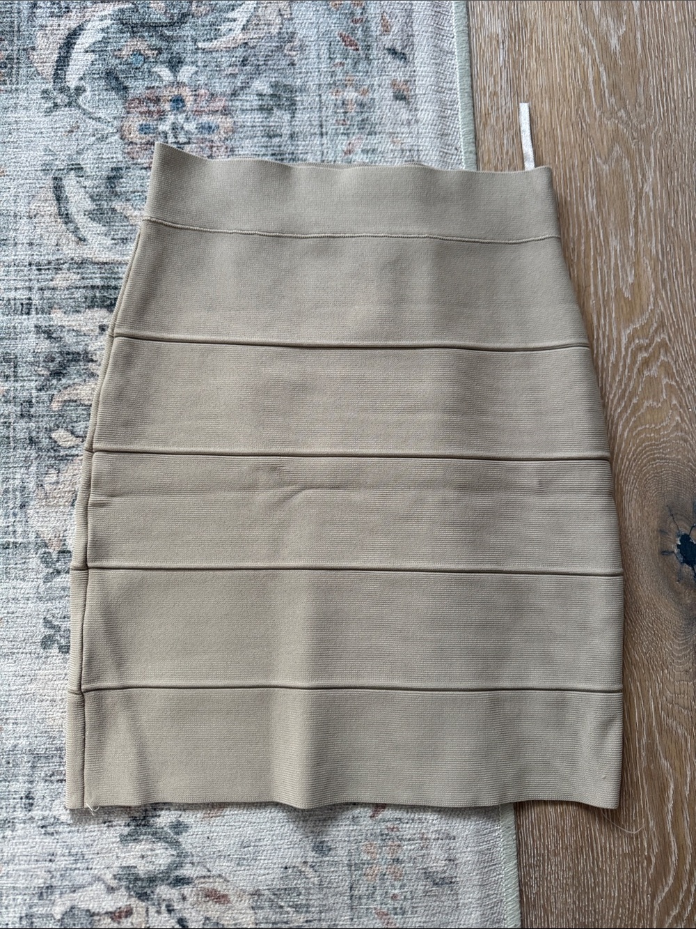 BCBG Maxazria Simone bandage mini skirt